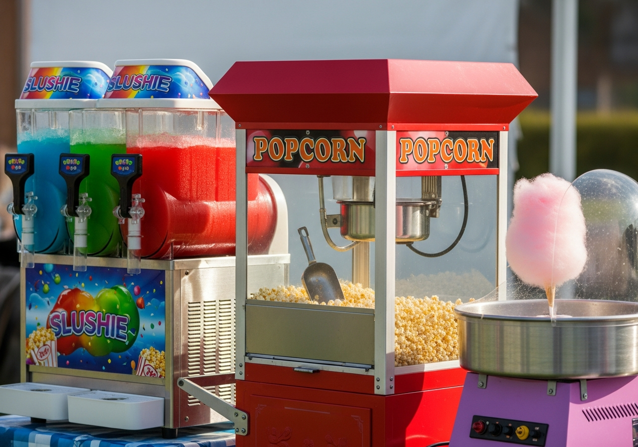 Slush & Popcorn Package for hire